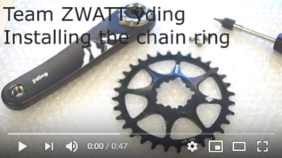 Video - install chainring